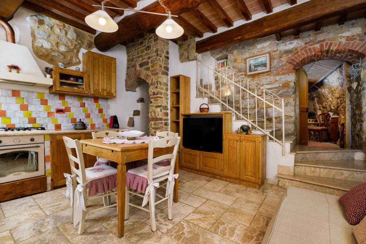 La Casetta Nel Borgo Castelnuovo di Val di Cecina Eksteriør billede
