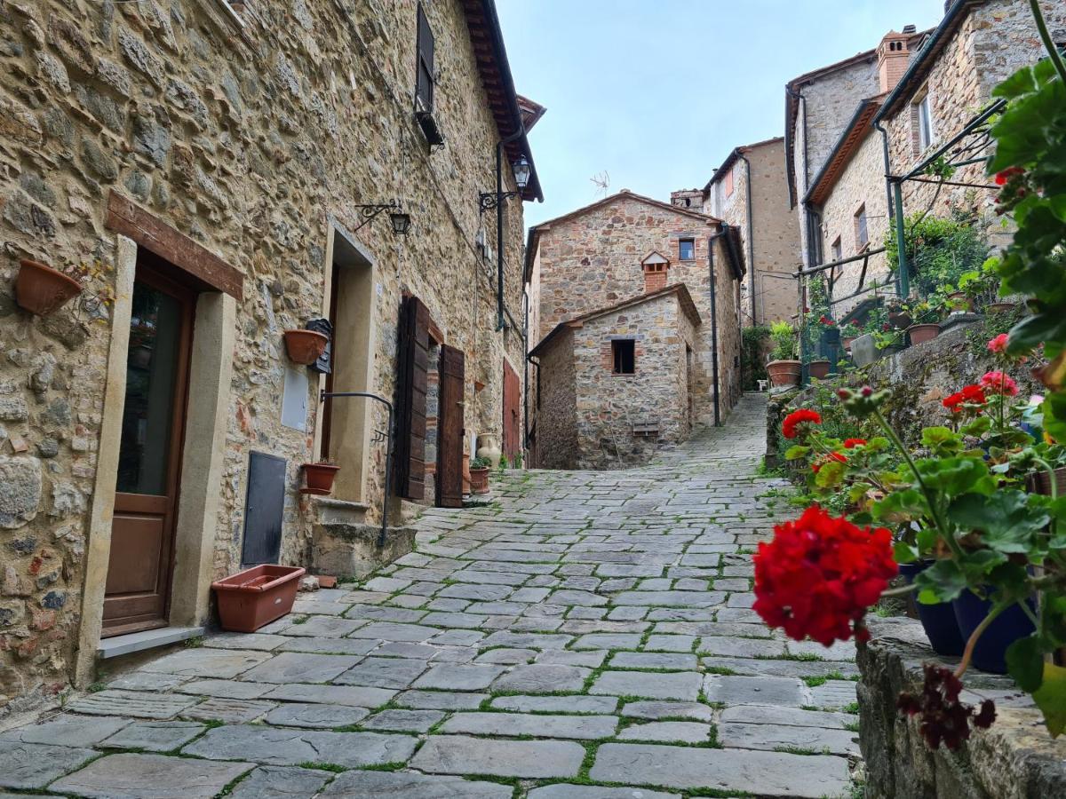 La Casetta Nel Borgo Castelnuovo di Val di Cecina Eksteriør billede